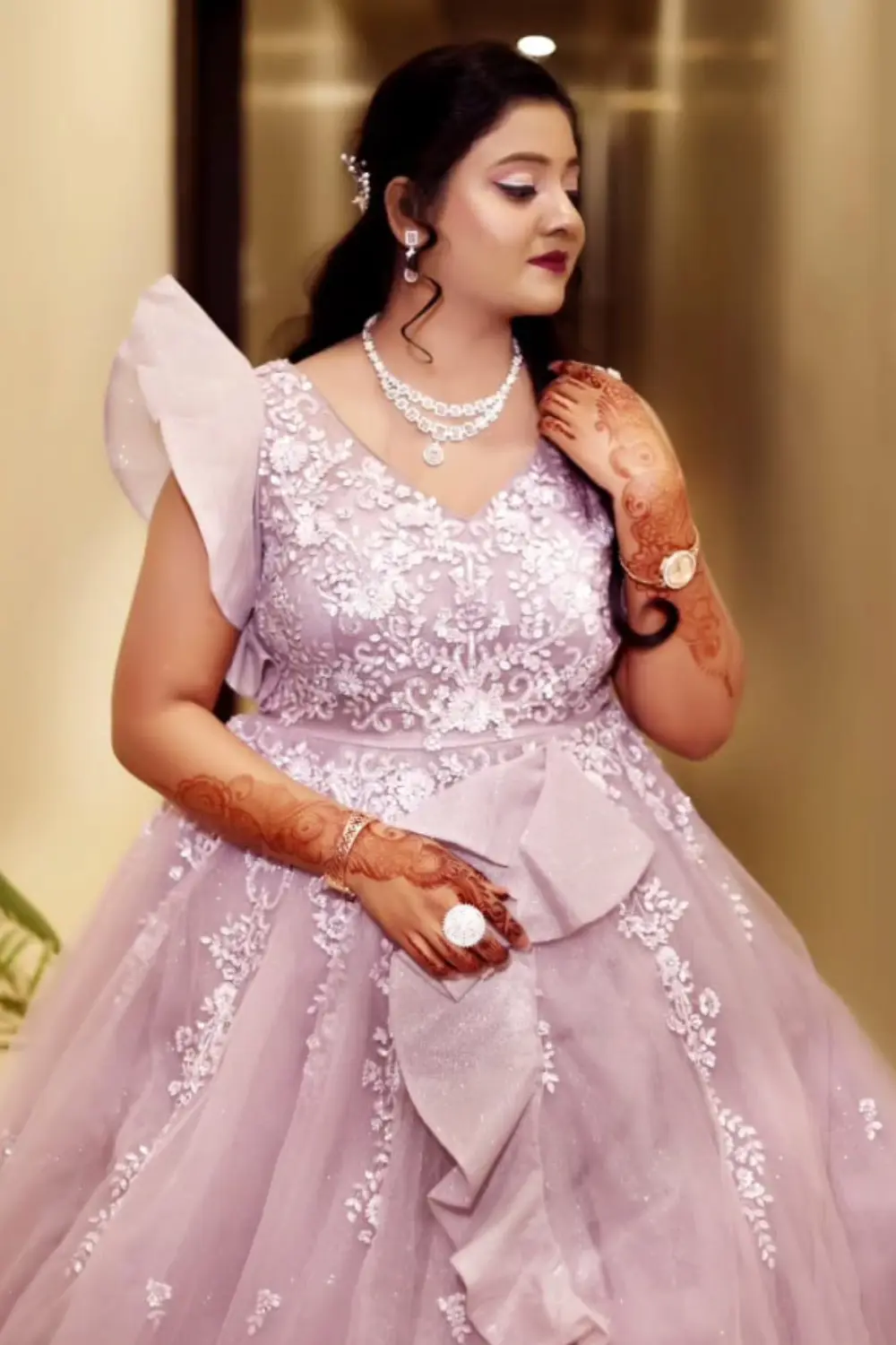 party Makeup in indore by pooja yadav